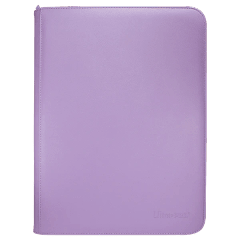 Vivid 9-Pocket Zippered PRO-Binder - Purple